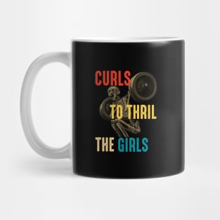 Curls to thrill the girls Mug
